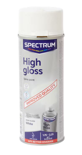 Farba w sprayu wysoki połysk Spectrum Biała.png