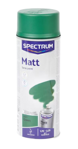 Matowa farba w sprayu Spectrum Zielona 400 ml.png