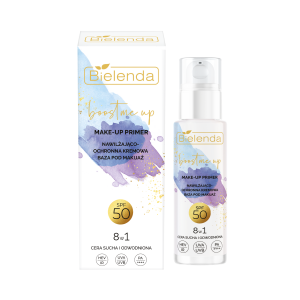 Bielenda Nawilżająco ochronna kremowa baza pod makijaż 8w1 SPF50
