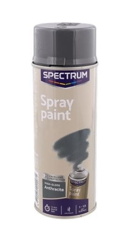Farba w sprayu wysoki połysk ANTRACYT 400 ml Spectrum.JPG