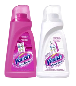 Vanish Odplamiacz w płynie do kolorów i białego zestaw 2 x 1L
