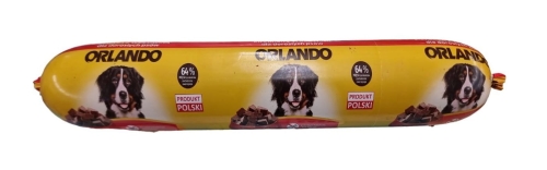 Baton Kiełbasa Karma dla psa z wołowiną Orlando 1 kg.jpg