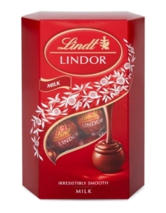 Lindt Lindor Praliny z czekolady mlecznej 200g