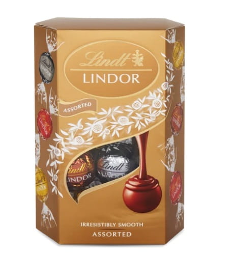Lindt  Bombonierka LINDOR ASSORTED Gold 200g – zdjęcie 2
