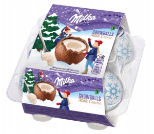 Milka Snow Balls Czekolada mleczna 112 g