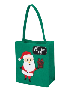 Torba bożonarodzeniowa na prezent 17 x 20 cm Mikołaj