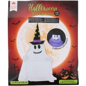 Duch na Halloween Podświetlany Dekoracja LED 18 x 35 x 85 cm