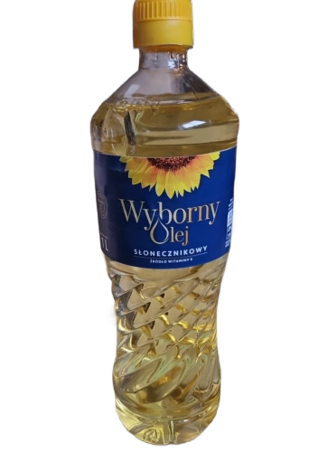 Olej słonecznikowy Wyborny 1 L.png