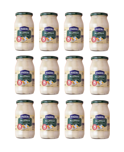 Madero Majonez wyborny do kanapek i sałatek 12 x 400 ml.png