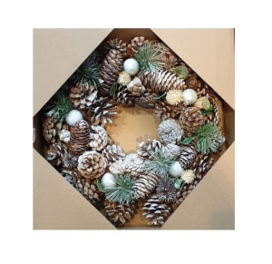 Girlanda świąteczna, wieniec świąteczny Ø 34 x 8,5 cm