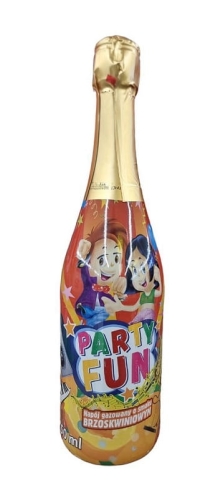 Party Fun Bezalkoholowy Szampan gazowany brzoskwiniowy 750 ml.jpg