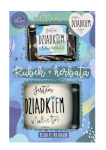 Zestaw prezentowy kubek i herbata Jestem Dziadkiem i lubię to! prezent na Dzień Dziadka