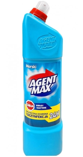 Agent Max Płyn do WC toalet Morski 1 L.jpg
