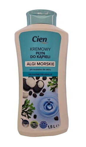 Cien Kremowy płyn do kąpieli Algi morskie 1,5 L neutralne pH.jpg