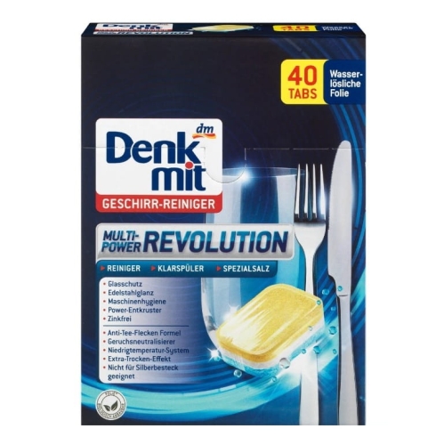 Denkmit Tabletki do zmywarki Multi-Power Revolution 40 szt.jpg