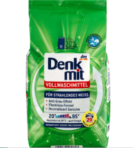 Denkmit Proszek do prania tkanin białych 20 prań 1,35 kg