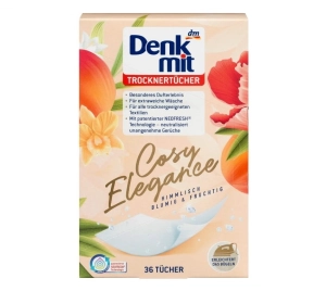 Denkmit Zapachowe chusteczki do suszarki Cosy Elegance 36 szt