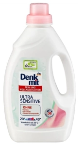 Denkmit Płyn do prania tkanin delikatnych i wełny Ultra Sensitive 1,5 l