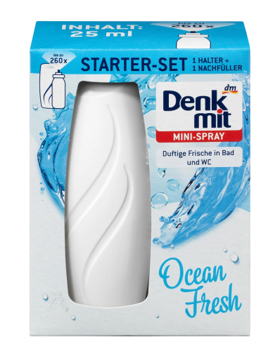 Denkmit Odświeżacz Minispray Ocean Fresh zestaw startowy 25 ml.png