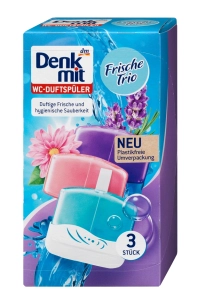 Denkmit Zawieszka do WC 2xKwiatowe 1xOcean Trio 3 szt.
