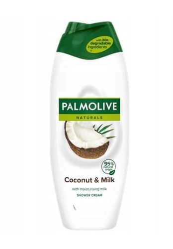 Palmolive Naturals Żel pod prysznic Coconut &amp; Milk Kokos Mleko 500 ml.jpg