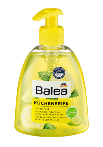 Balea Kuchenne mydło w płynie, cytryna, limonka &amp; melisa 300 ml.png