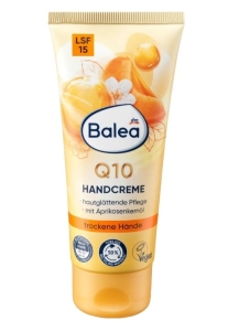 Balea Krem do rąk Q10 SPF15 olejek morelowy 100 ml