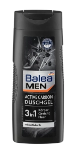 Balea MEN Żel pod prysznic Active Carbon 3w1 300 ml