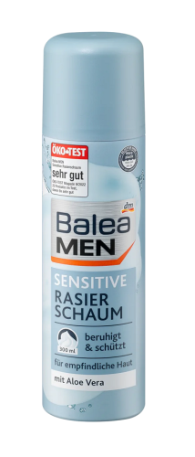 Balea MEN Pianka do golenia Sensitive 300 ml.png
