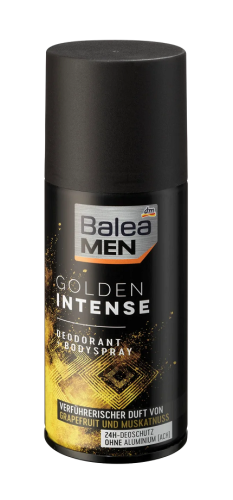 Balea MEN Dezodorant i spray do ciała Golden Intense 150 ml.png