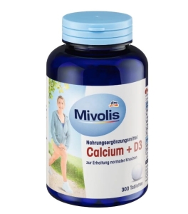 Mivolis Wapno + witamina D3 w tabletkach 300 szt 270 g