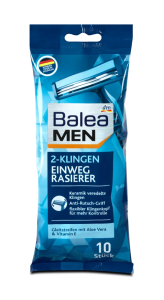 Balea MEN Jednorazowe maszynki do golenia z podwójnym ostrzem 10 szt