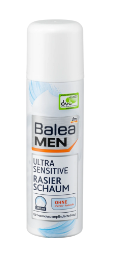 Balea MEN Pianka do golenia Ultra Sensitive 300 ml.png