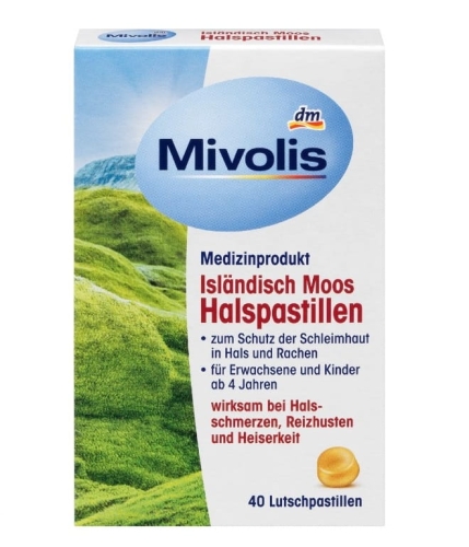 Mivolis Pastylki na gardło z porostem islandzkim 40 szt.jpg