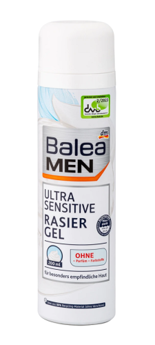 Balea MEN Żel do golernia Ultra Sensitive 200 ml.png