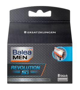 Balea MEN Wkłady wymienne do maszynki Revolution 5.1 8 szt.