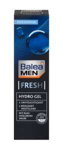Balea MEN Fresh Żel nawilżający do twarzy z kwasem hialuronowym 75 ml