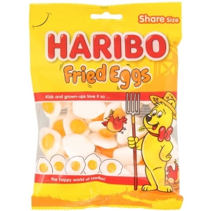HARIBO Żelki Wielkanocne Jajka Sadzone 140g