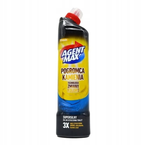 Płyn Agent Max  Do czyszczenia WC Pogromca Kamienia 0,73l.jpg