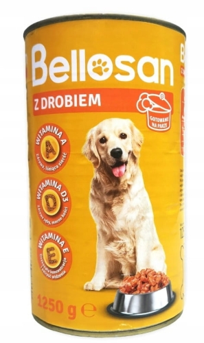 Bellosan Karma dla psów dorosłych z drobiem 1,25 kg.jpg