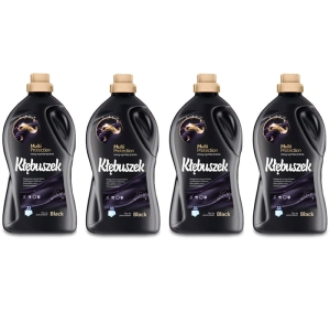Kłębuszek Black Płyn do prania czarnych tkanin Zestaw 4 x 1,82l 