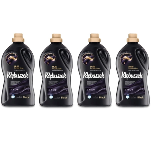 Kłębuszek Black Płyn do prania czarnych tkanin Zestaw 4 x 1,82l.jpg