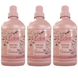 Perfumy do tkanin w płynie Eden Delicate 3 x 720ml 