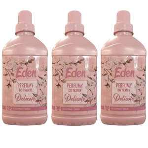 Perfumy do tkanin w płynie Eden Delicate 3 x 720ml