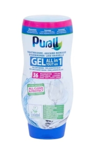 Purall Żel do zmywarki All in 1 0,72 L 36 myć