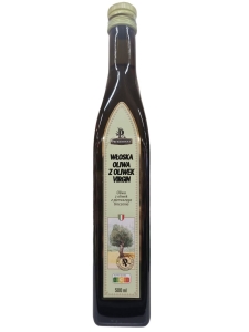 Włoska Oliwa z Oliwek Virgin Z pierwszego tłoczenia 500 ml Primadonna