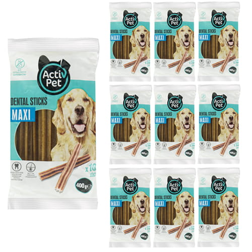Activ Pet Przysmak dla dużego psa Dental Sticks Maxi 10 x 400g