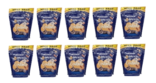 Coshida Nadziewane poduszeczki dla kota z serem i drobiem 10 x 150g.jpg