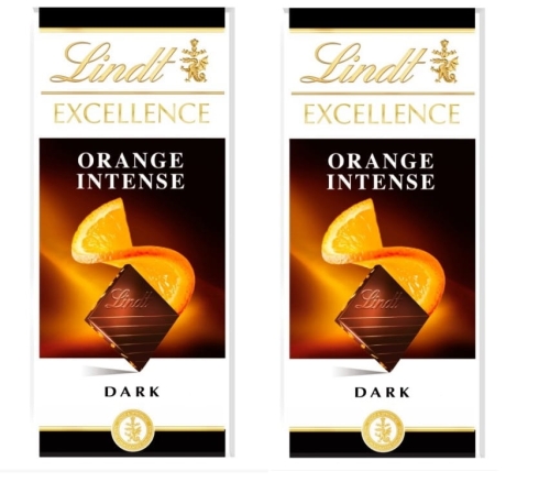 LINDT EXCELLENCE Gorzka czekolada z pomarańczą i migdałami 2 x 100g.jpg