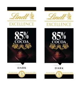 LINDT EXCELLENCE Gorzka czekolada 85% Kakao 2 x 100g 